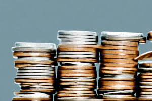 A stack of coins representing the amount of social security one could receive making $20