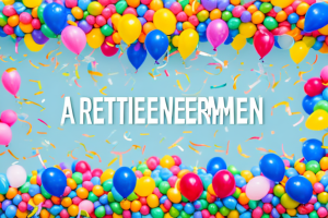 A colorful retirement celebration