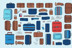 A person's possessions packed up in a suitcase