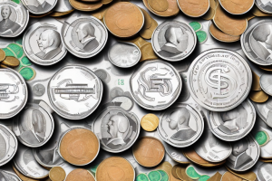 A variety of coins