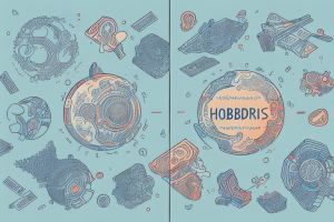 Three different activities that represent hobbies