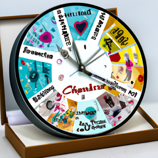 Add Photos Of Good Times To A Custom Clock For A Sentimental Gift