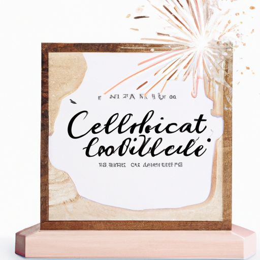 Celebrate Her Accomplishments With An Engraved Plaque Gift