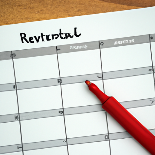 Checklist: Essential Dates To Mark On A Retirement Countdown Calendar