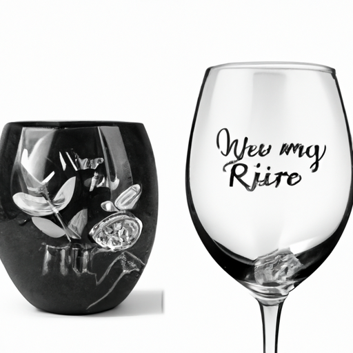 Make A DIY Engraved Wine Glass For Your Wifes Retirement