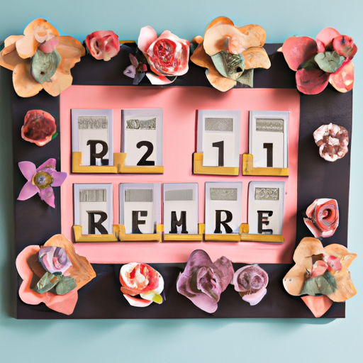 Unique Craft Ideas: How To Make Your Own Retirement Countdown Calendar